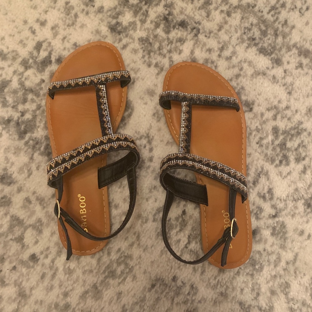 Lulus Black Sandals